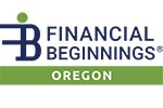 Logo for the non-profit organization Financial Beginnings Oregon. 