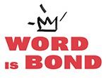 Logo for the non-profit organization Word is Bond.