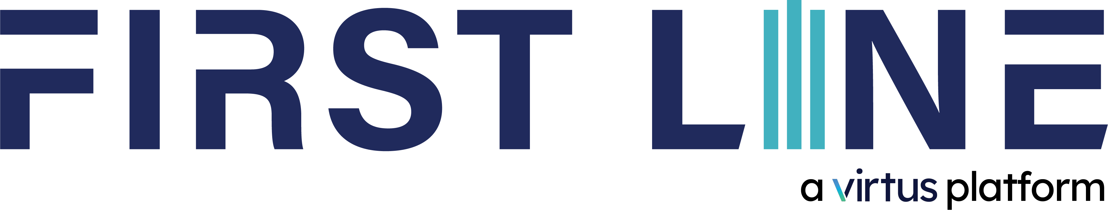 First Line logo (a virtus platform)