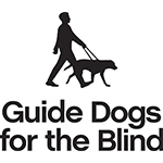 Logo for the non-profit organization Guide Dogs for the Blind.
