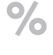 percentage rate icon