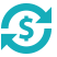 Cashback Icon - dollar sign with arrows around